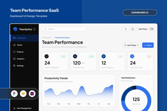 Download Team Analytics &amp; KPI Dashboard UI - Analytics Collection
