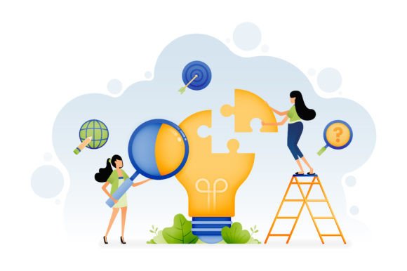 Download People Solving Puzzles for Brainstorming - Brainstorming Collection