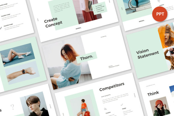 Download Lookbook Minimal - PowerPoint - Minimal Collection