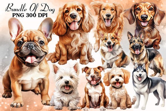 Download Popular Cute Dog Watercolor Clipart - Popular Collection