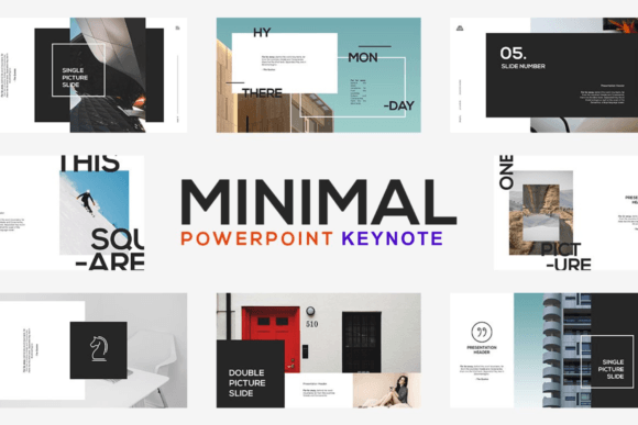 Download Minimal PowerPoint and Keynote Template - Minimal Collection