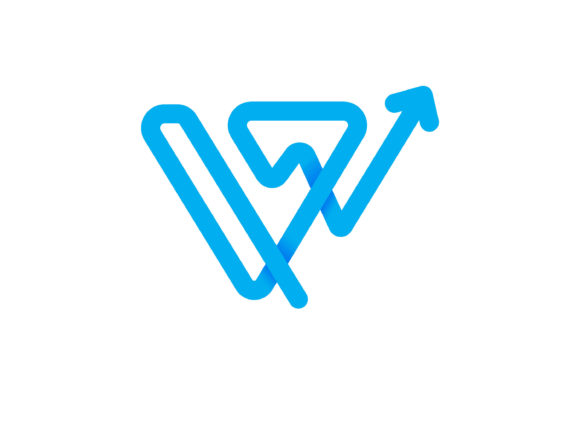 Download W V Letter Logo for Analytics Software - Analytics Collection