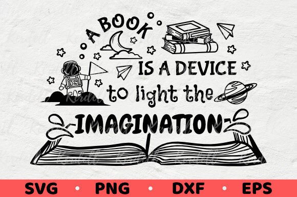 Download A Book is a Device to Light Imagination - Light Collection